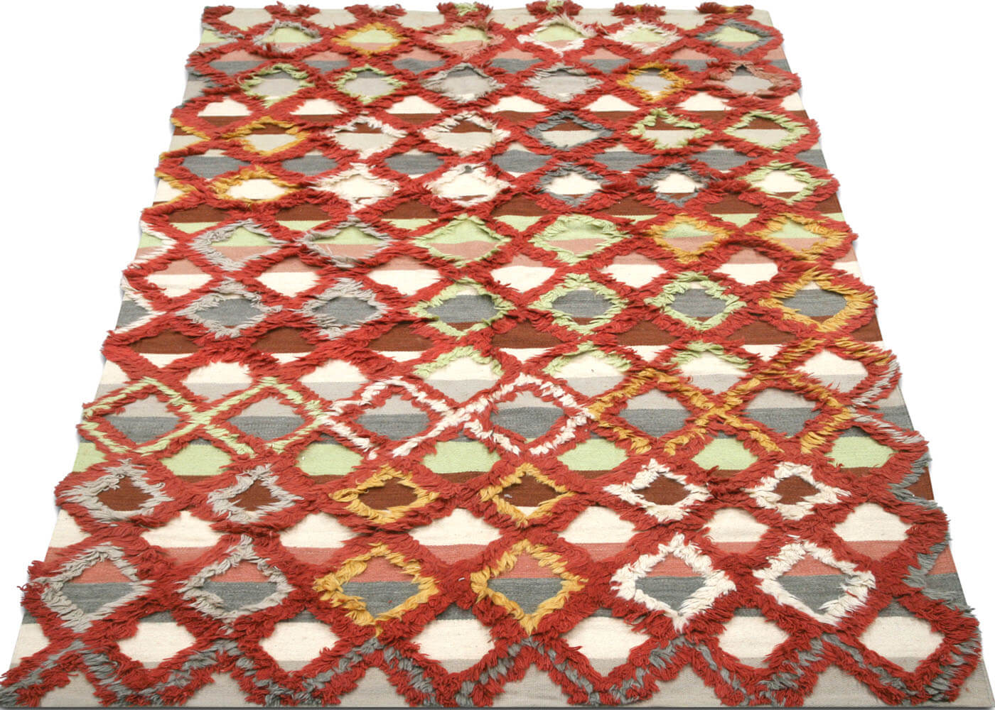 Vintage Egyptian Tulu Rug - 6'7" x 10' - 132582