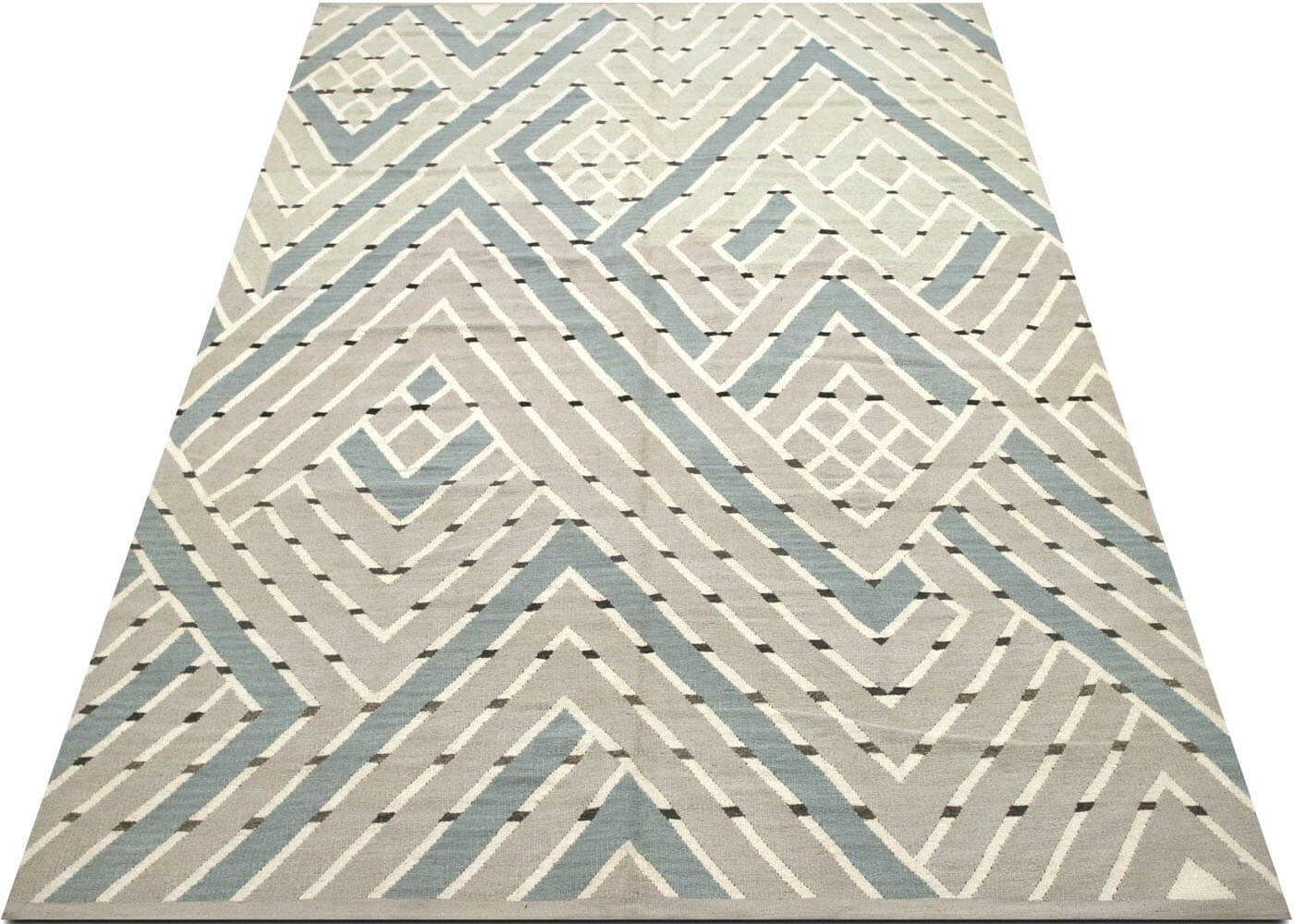 Vintage Egyptian Kilim - 6'8" x 9'10" - 132587