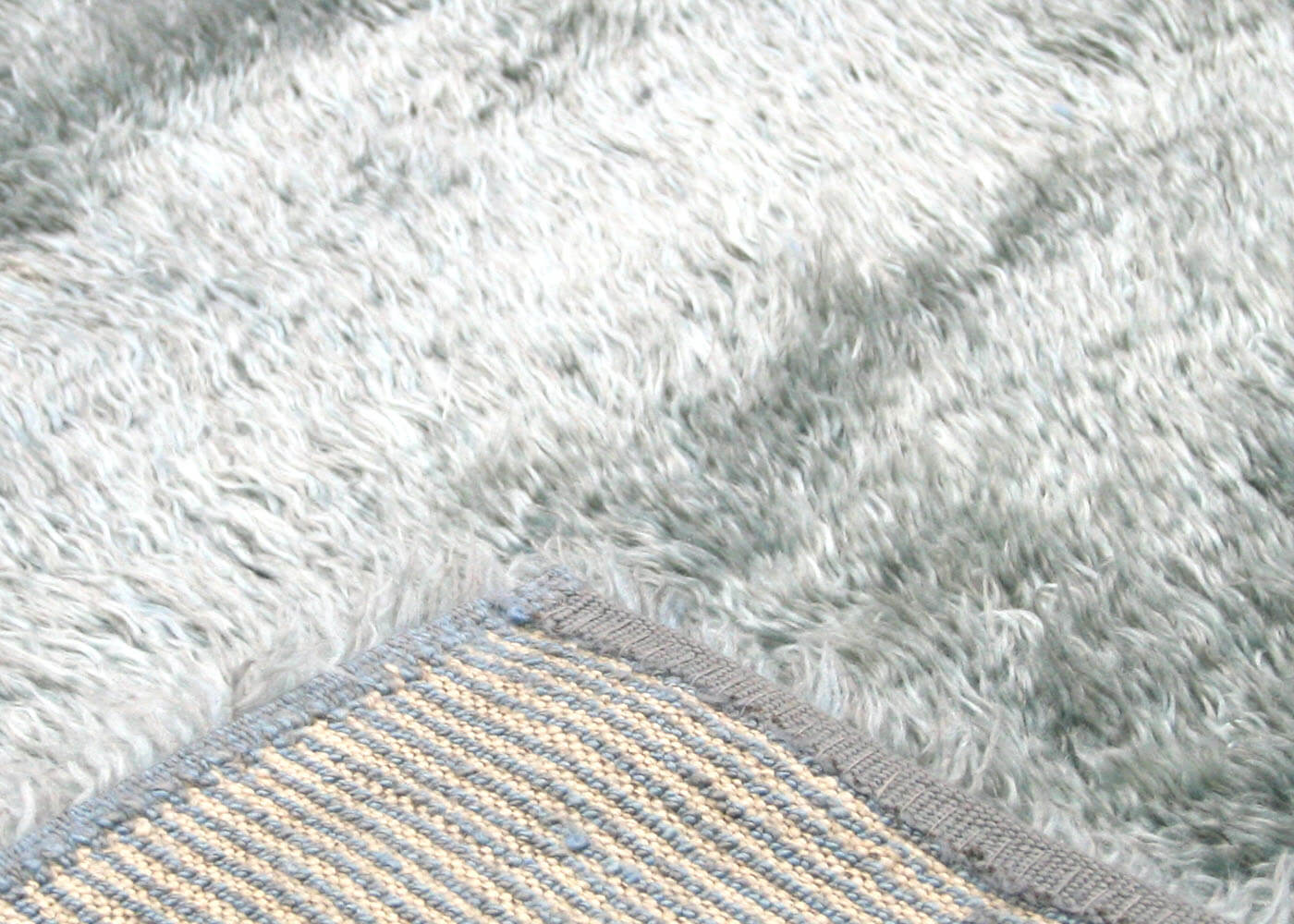 Vintage Turkish Shag Rug - 6' x 8' - 132594