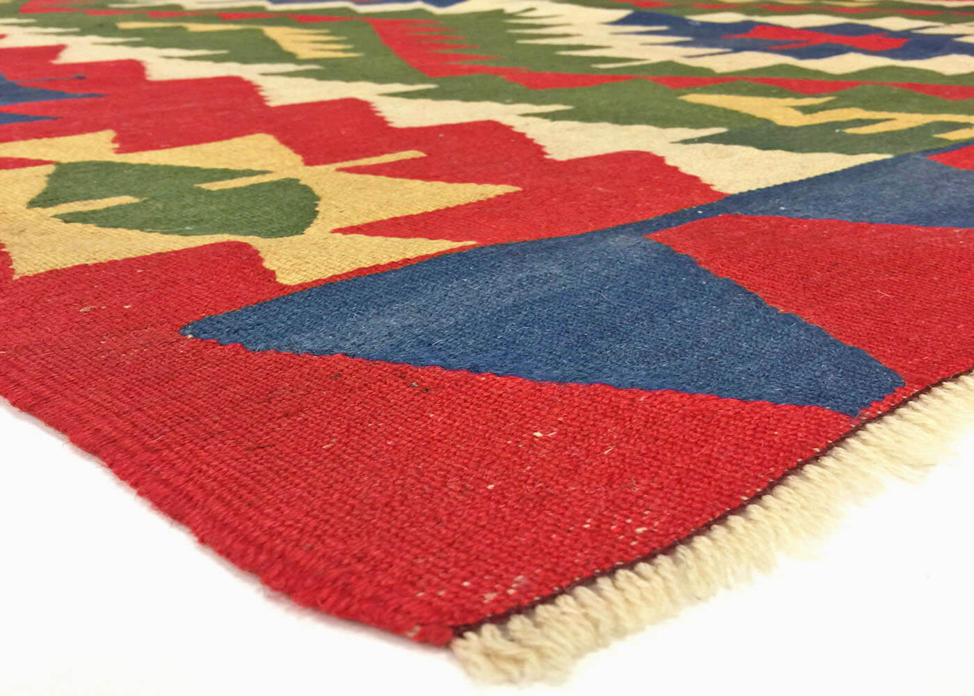 Vintage Turkish Kilim - 6'1" x 7'10" - 132668