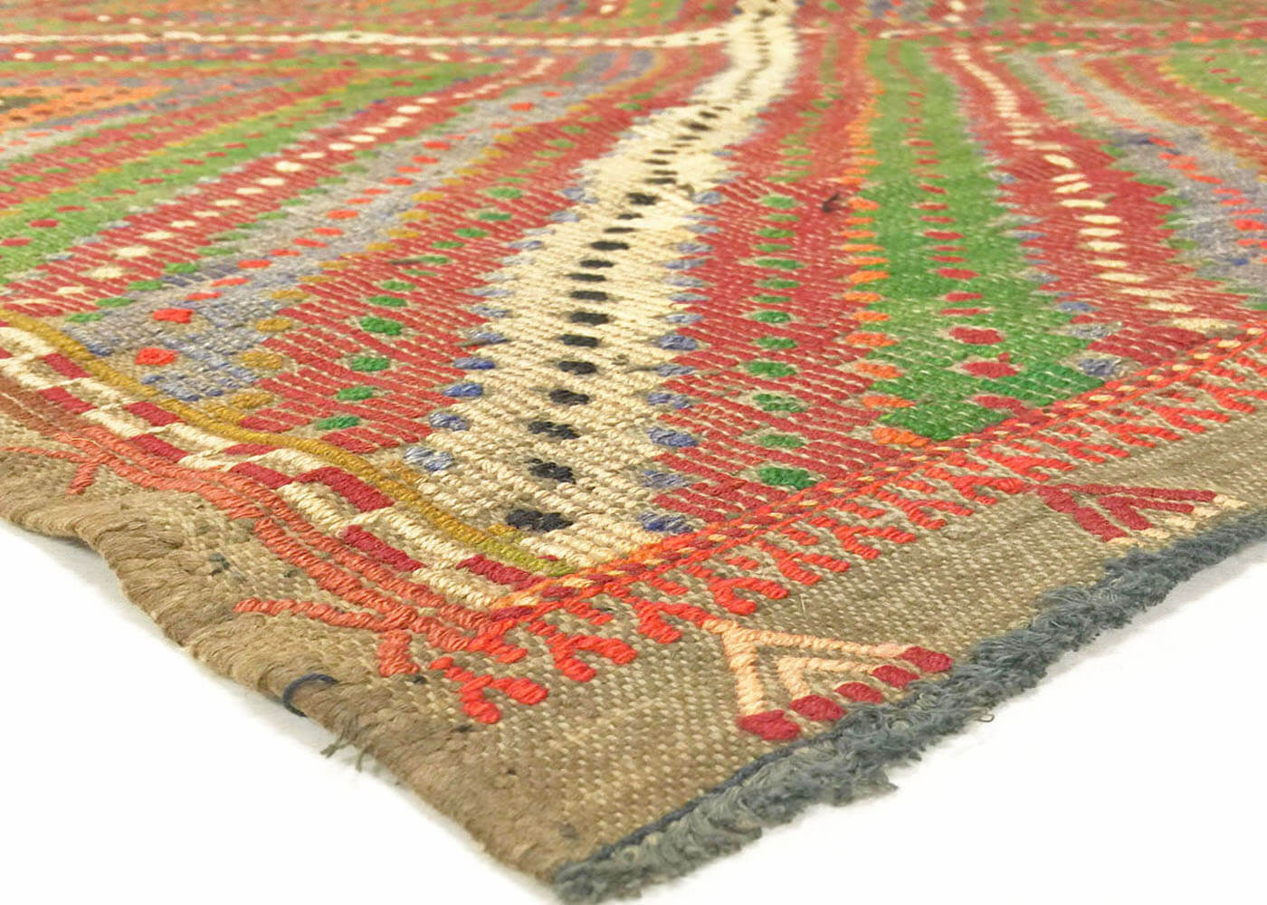 Vintage Turkish Kilim - 6'2" x 9'7" - 132735