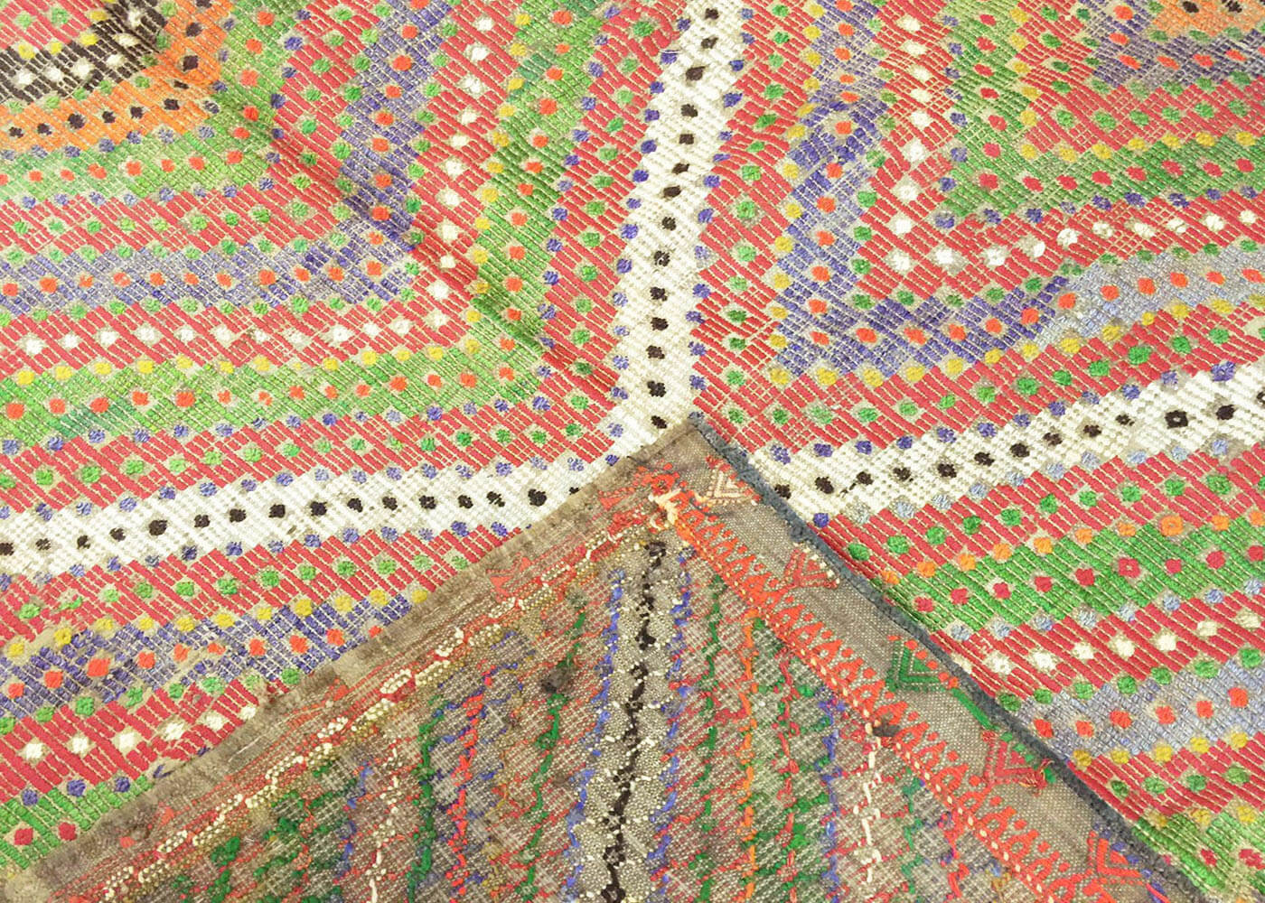 Vintage Turkish Kilim - 6'2" x 9'7" - 132735