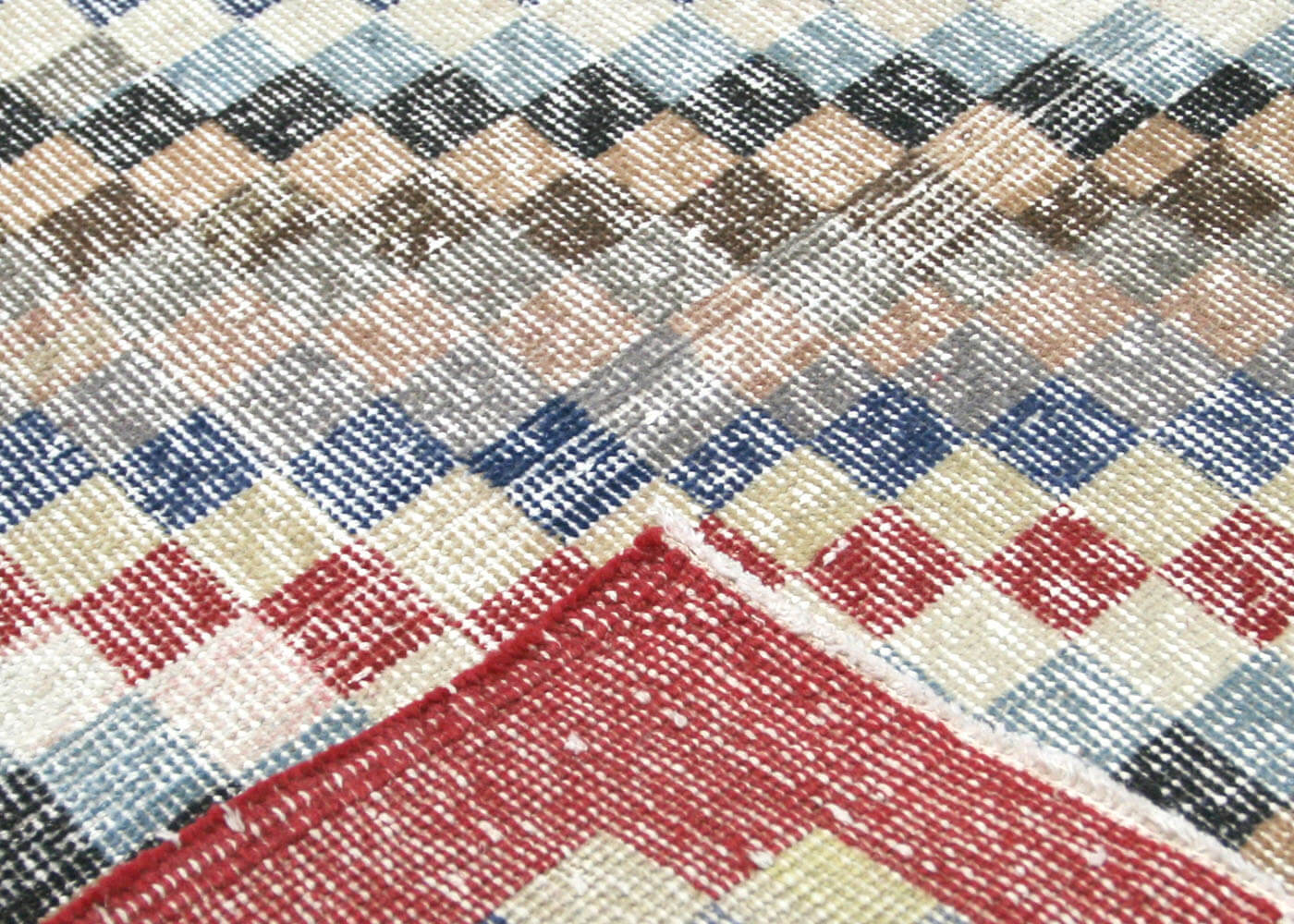 Vintage Turkish Mid-Century-Modern Rug - 4' x 7'5" - 132745