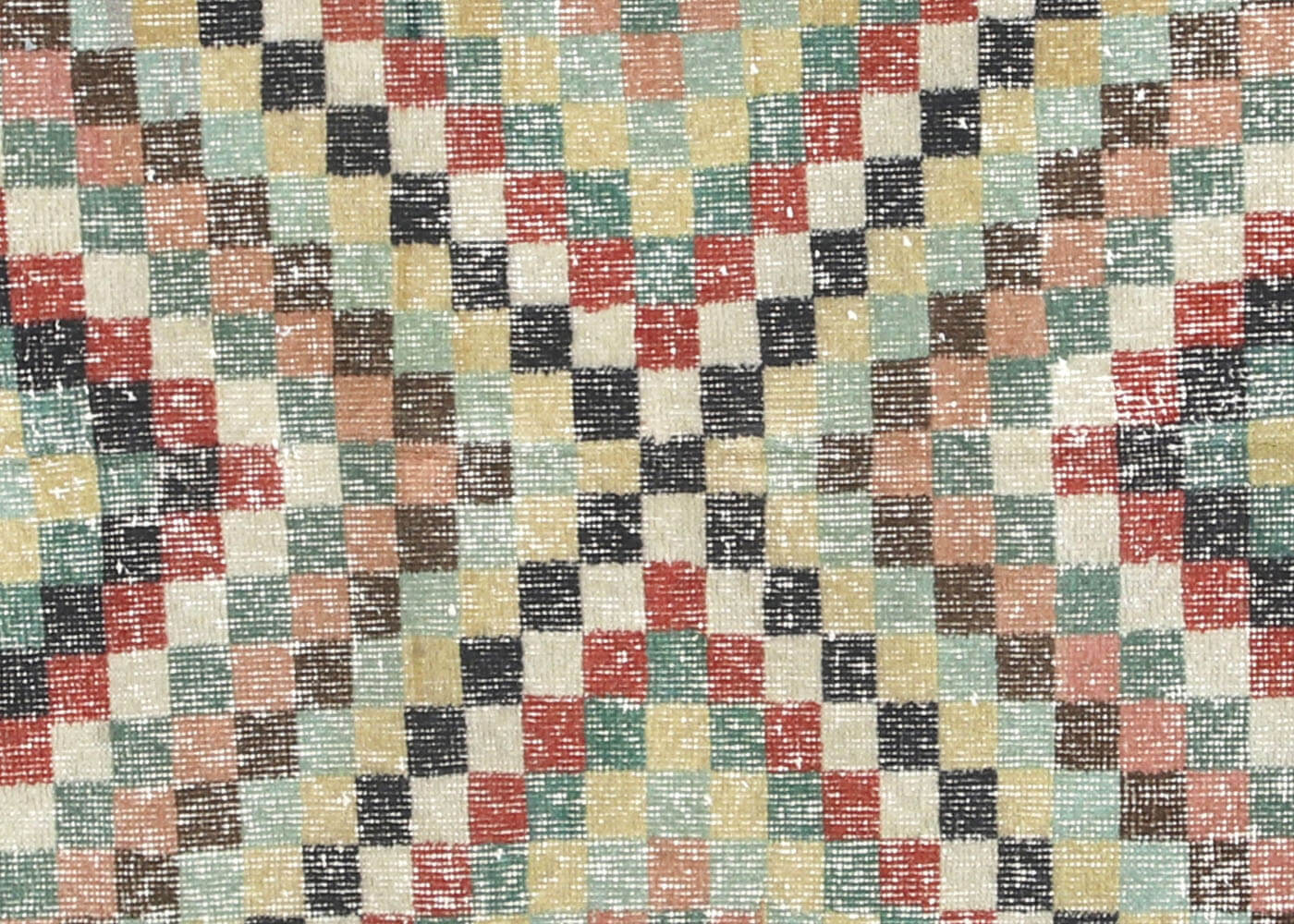 Vintage Turkish Mid-Century-Modern Rug - 5'8" x 9'4" - 132757