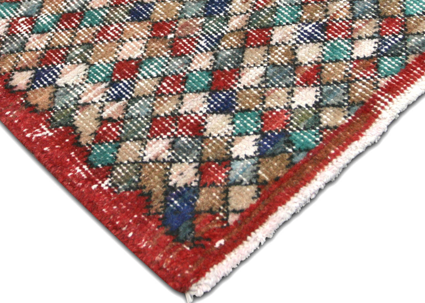 Vintage Turkish Mid-Century-Modern Rug - 5'10" x 9'6" - 132760