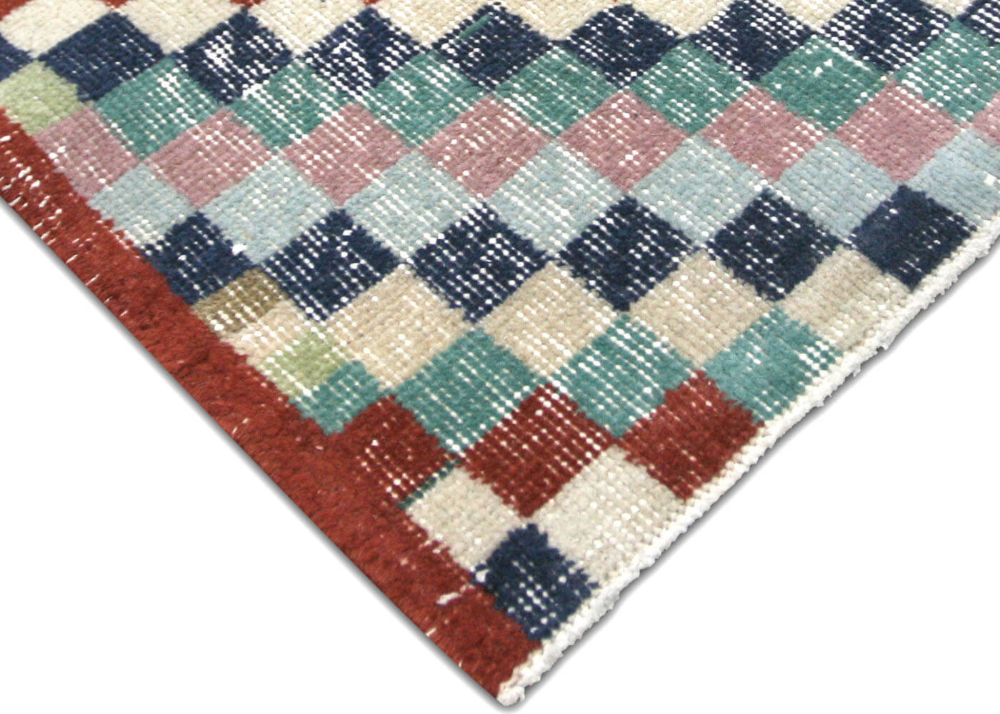 Vintage Turkish Mid-Century-Modern Rug - 5' x 9'5" - 132763