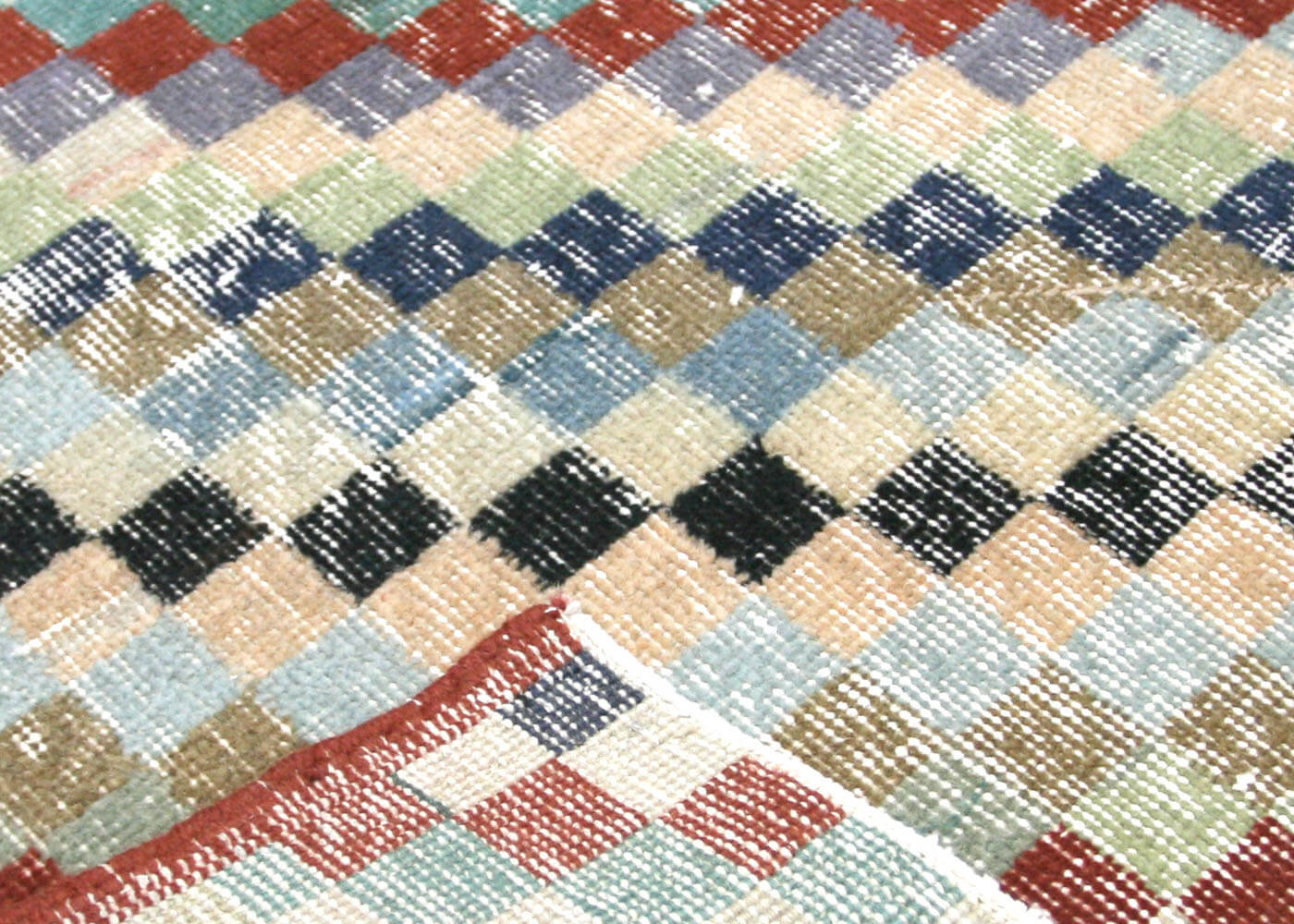 Vintage Turkish Mid-Century-Modern Rug - 5' x 9'5" - 132763