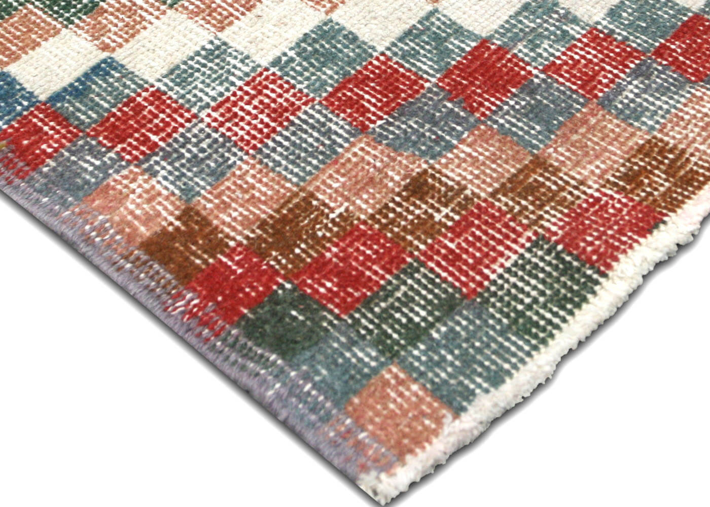 Vintage Turkish Mid-Century-Modern Rug - 4'9" x 8'11" - 132771