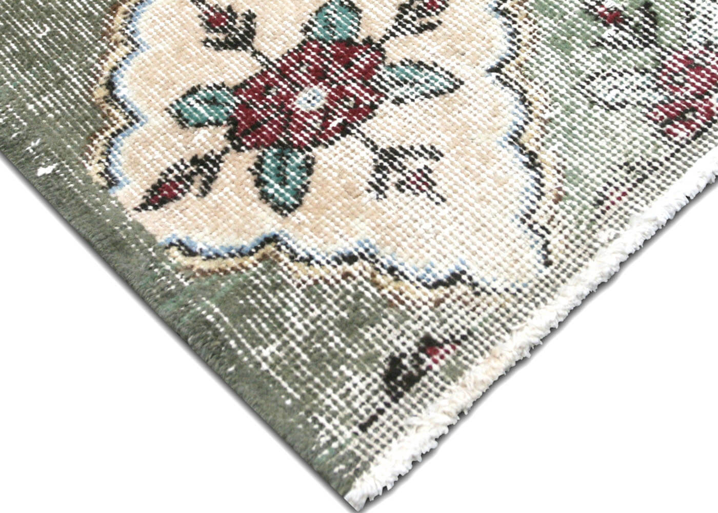 Vintage Turkish Mid-Century-Modern Rug - 5'10" x 9'1" - 132792
