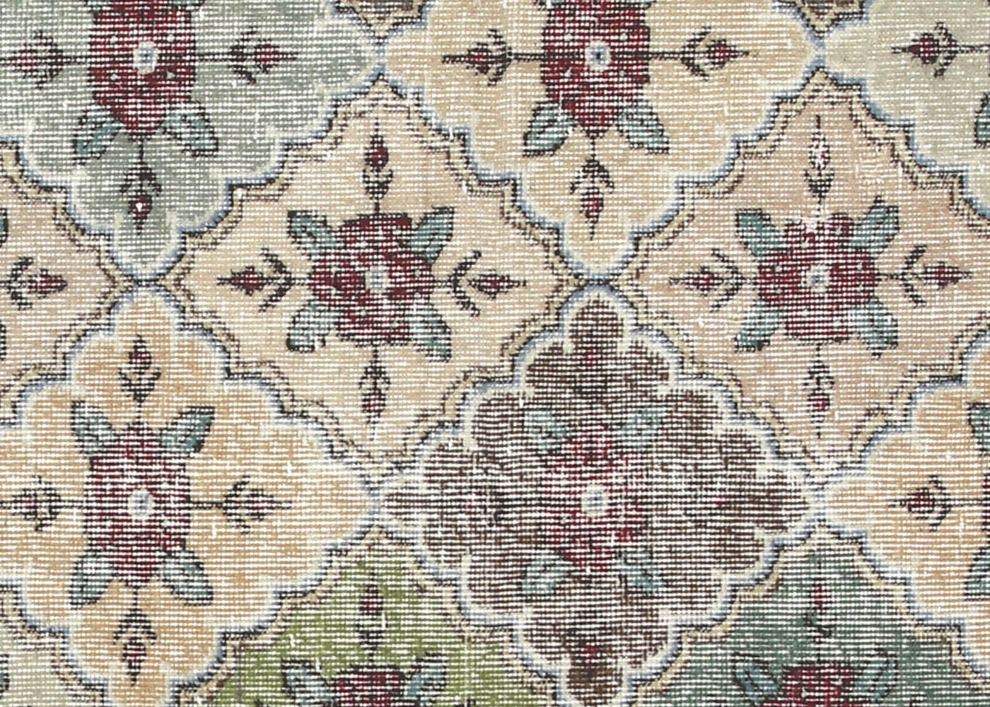 Vintage Turkish Mid-Century-Modern Rug - 5'10" x 9'1" - 132792
