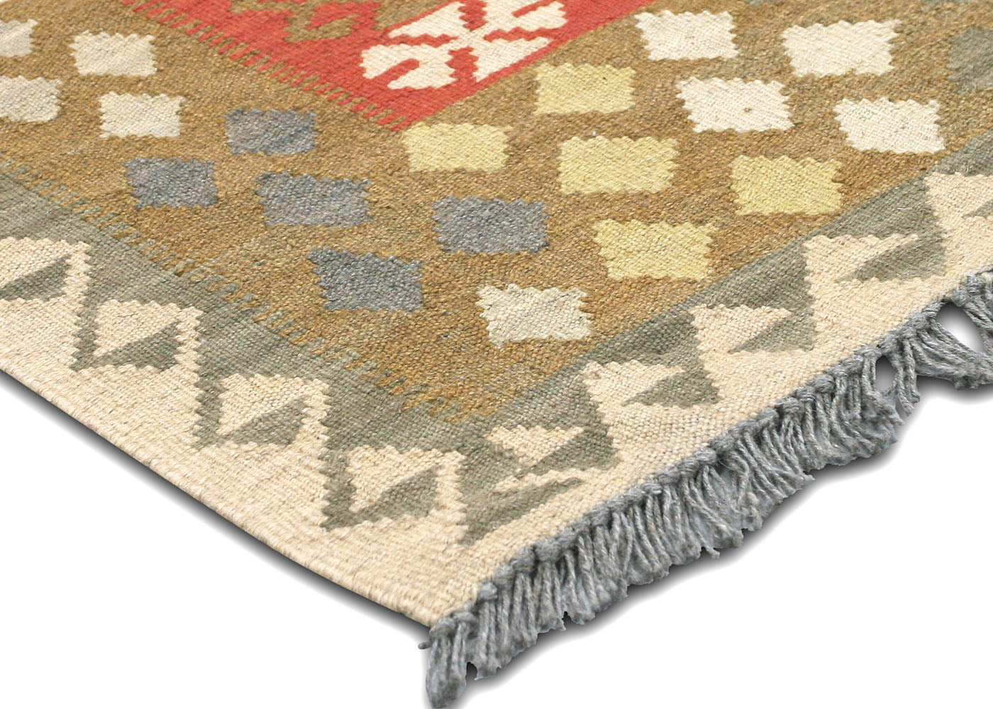 Vintage Afghan Maimana Kilim - 4'6" x 8'8" - 132827