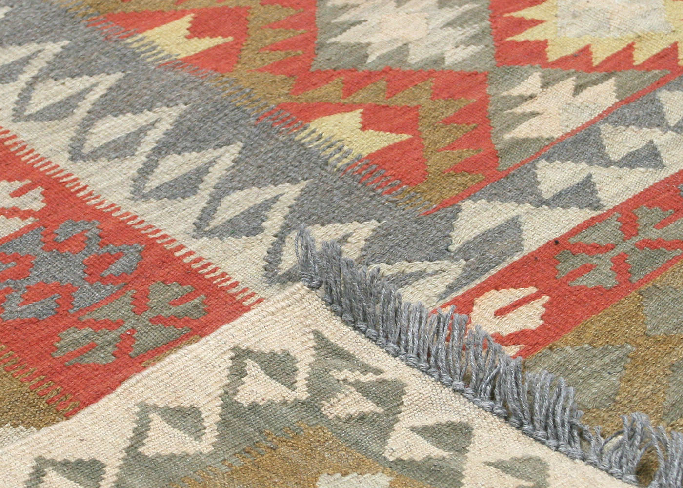 Vintage Afghan Maimana Kilim - 4'6" x 8'8" - 132827