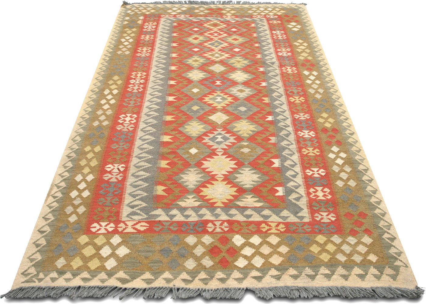 Vintage Afghan Maimana Kilim - 4'6" x 8'8" - 132827