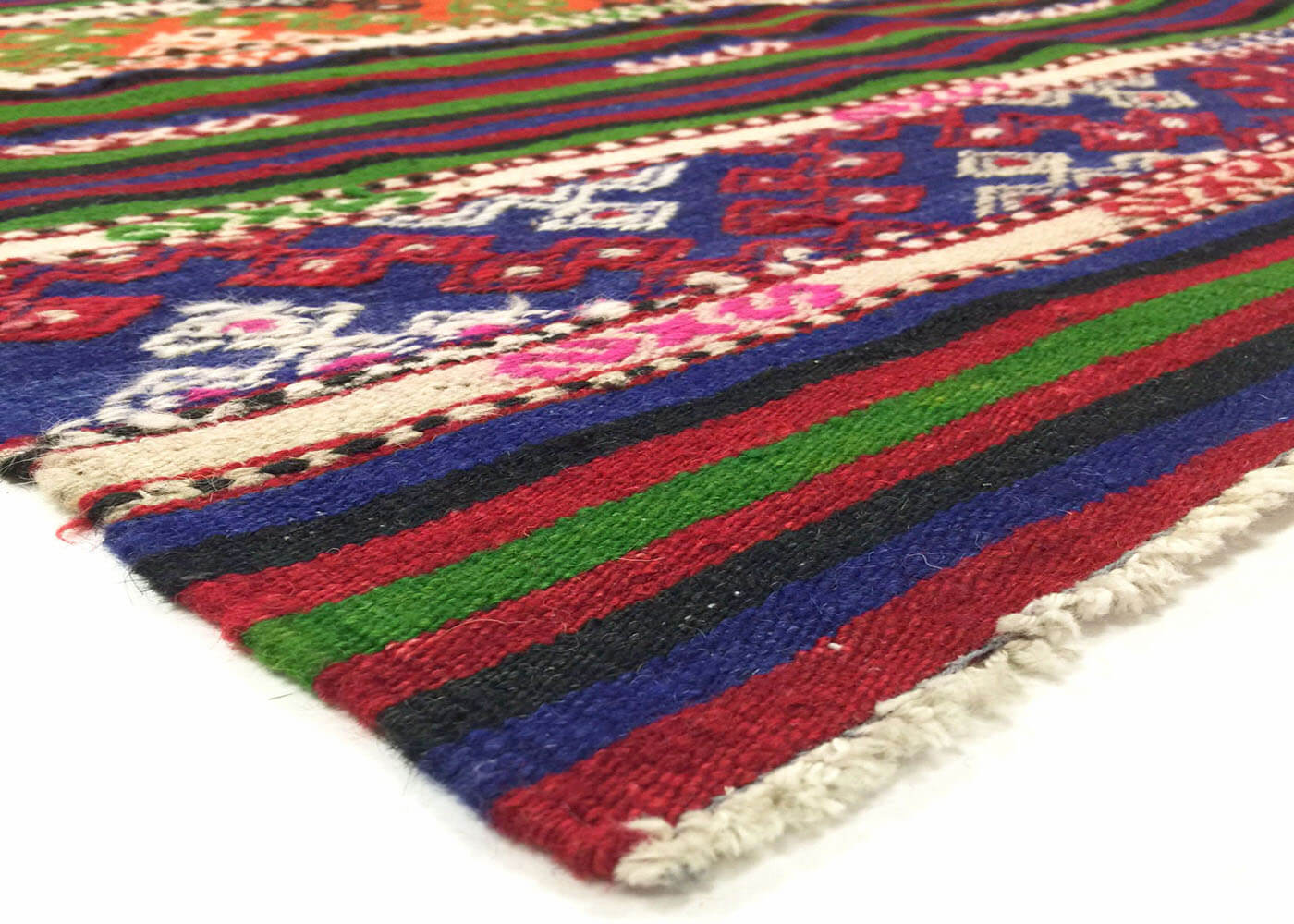 Vintage Turkish Kilim - 5'8" x 7'6" - 132971