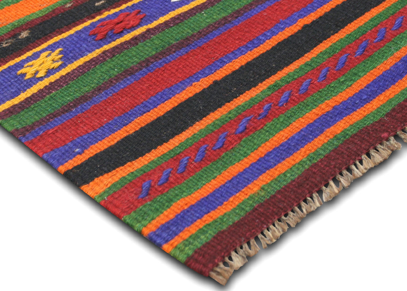 Vintage Turkish Kilim - 5'2" x 5'10" - 132980