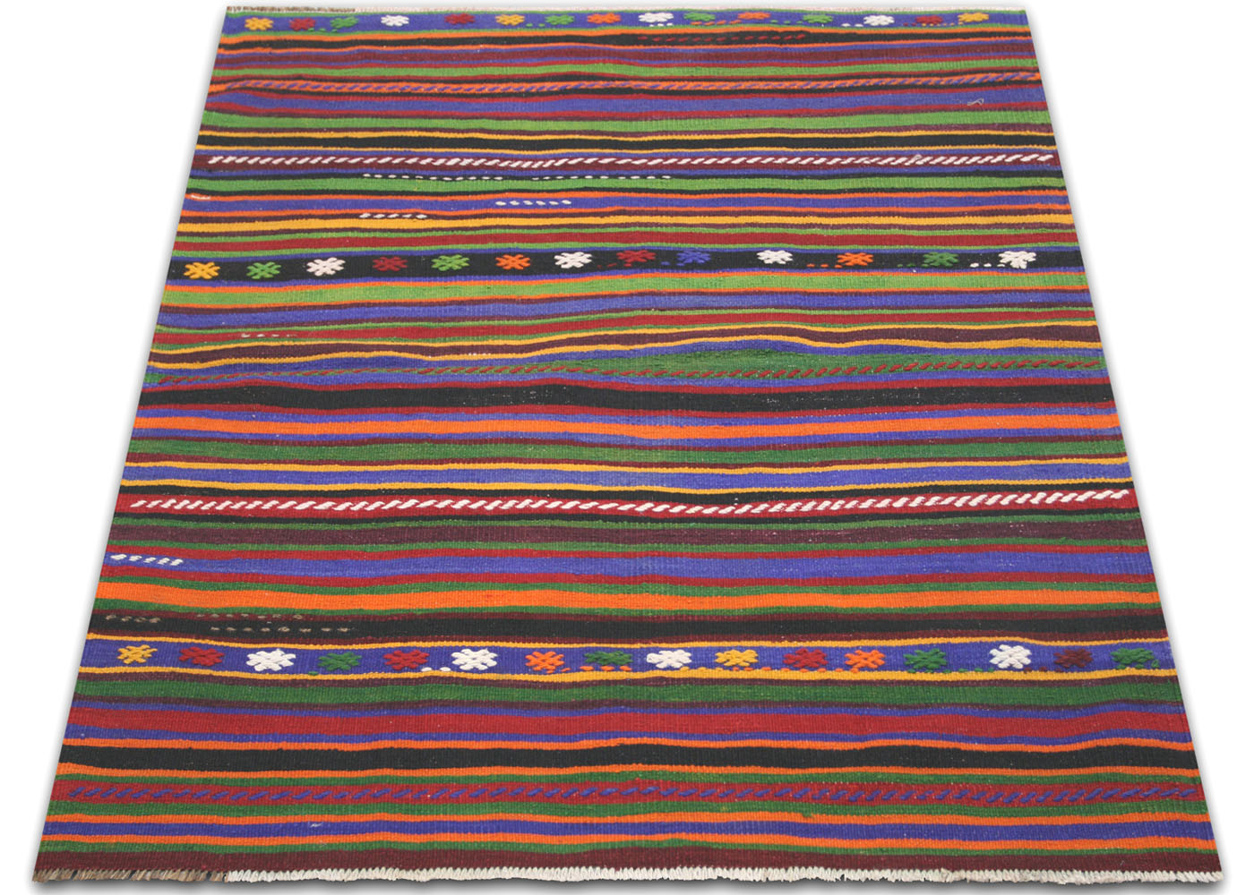 Vintage Turkish Kilim - 5'2" x 5'10" - 132980