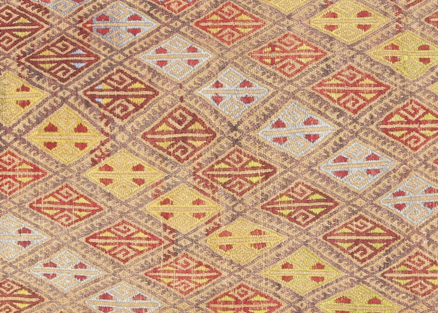 Vintage Turkish Kilim - 4'2" x 5'6" - 132987