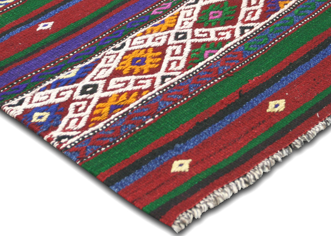 Vintage Turkish Kilim - 5'4" x 7'1" - 132990