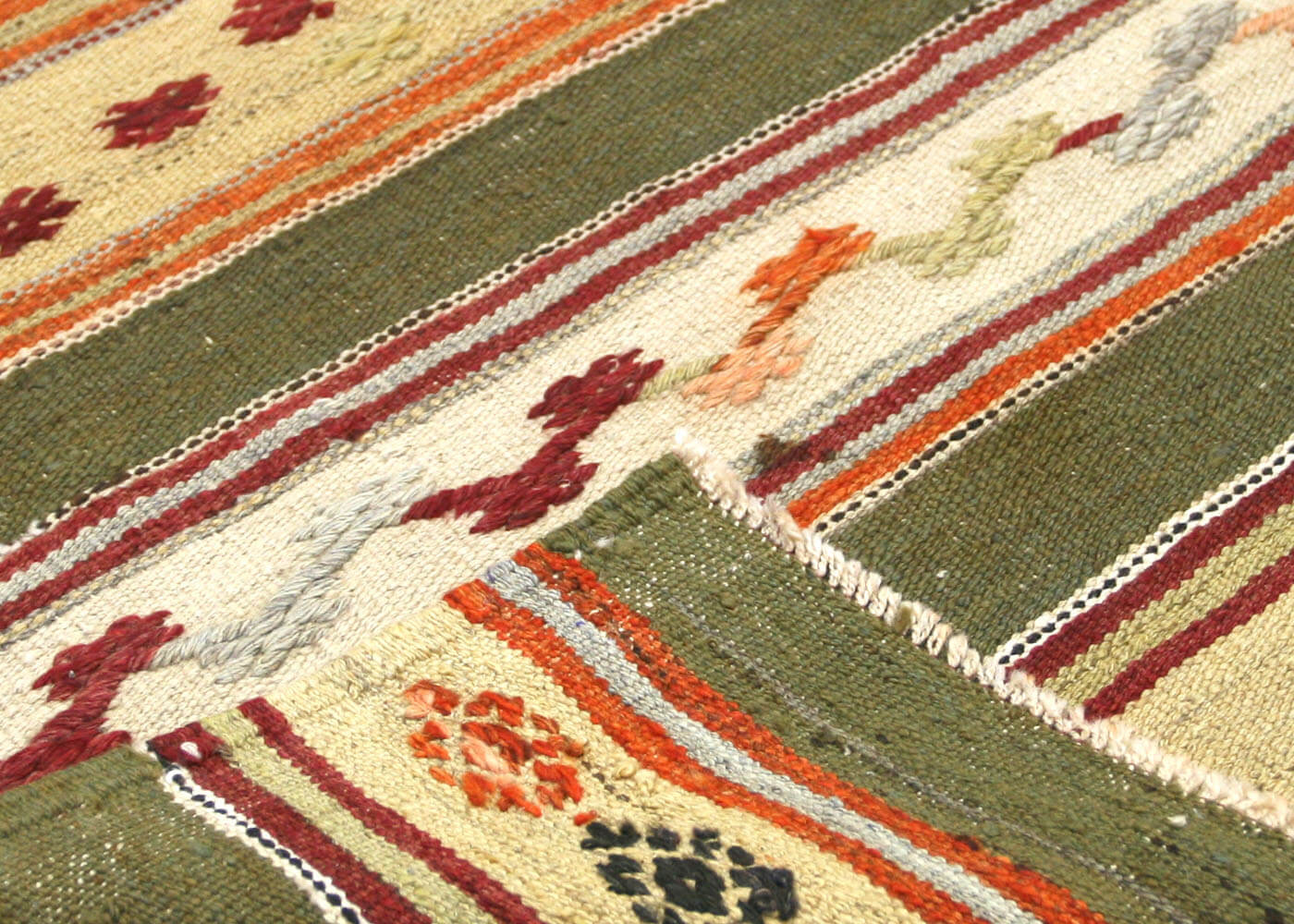 Vintage Turkish Kilim - 4'10" x 6'3" - 133010
