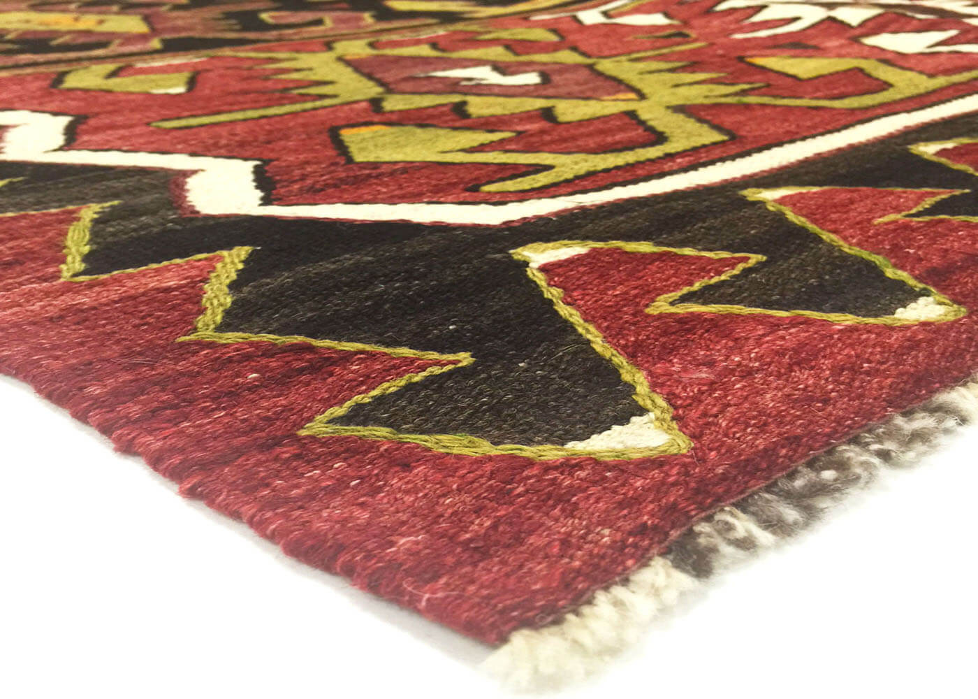 Vintage Turkish Kilim - 6'7" x 12'3" - 133015