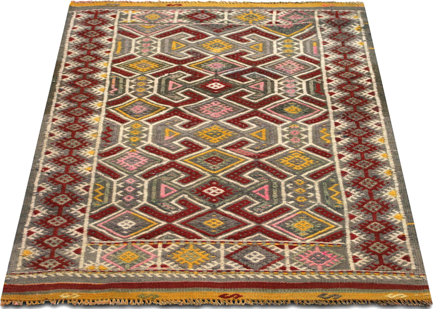 Vintage Turkish Kilim - 2'11" x 4'4" - 133044
