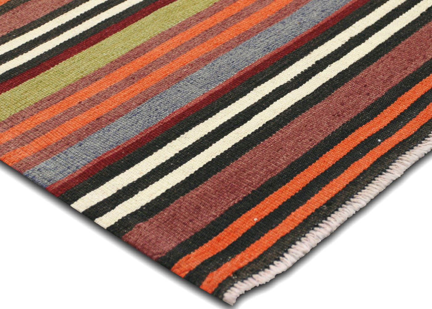 Vintage Turkish Kilim - 5'1" x 6'6" - 133067