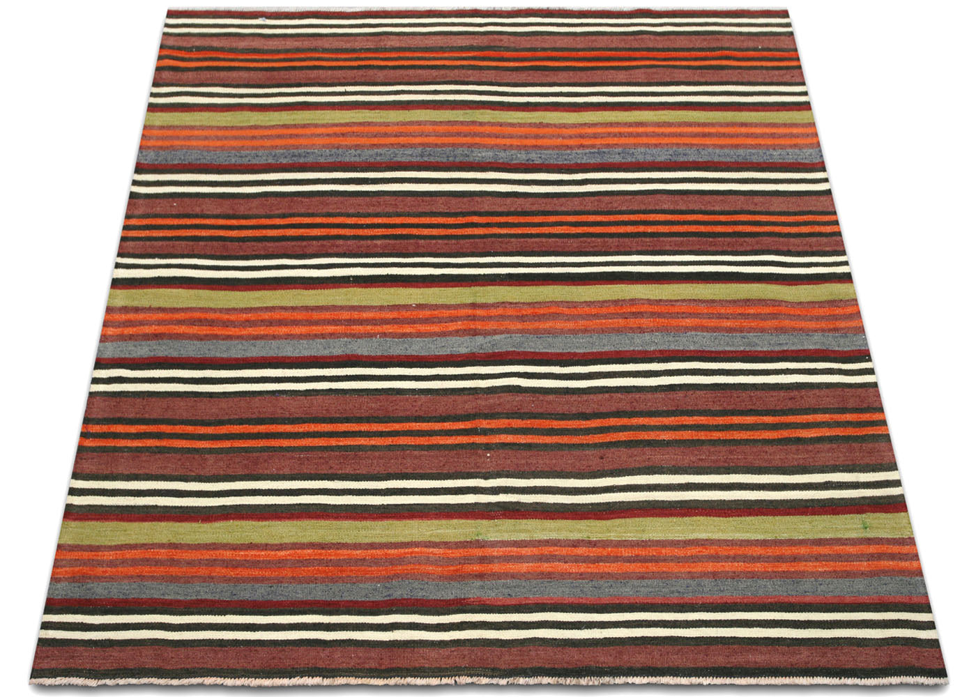 Vintage Turkish Kilim - 5'1" x 5'4" - 133068