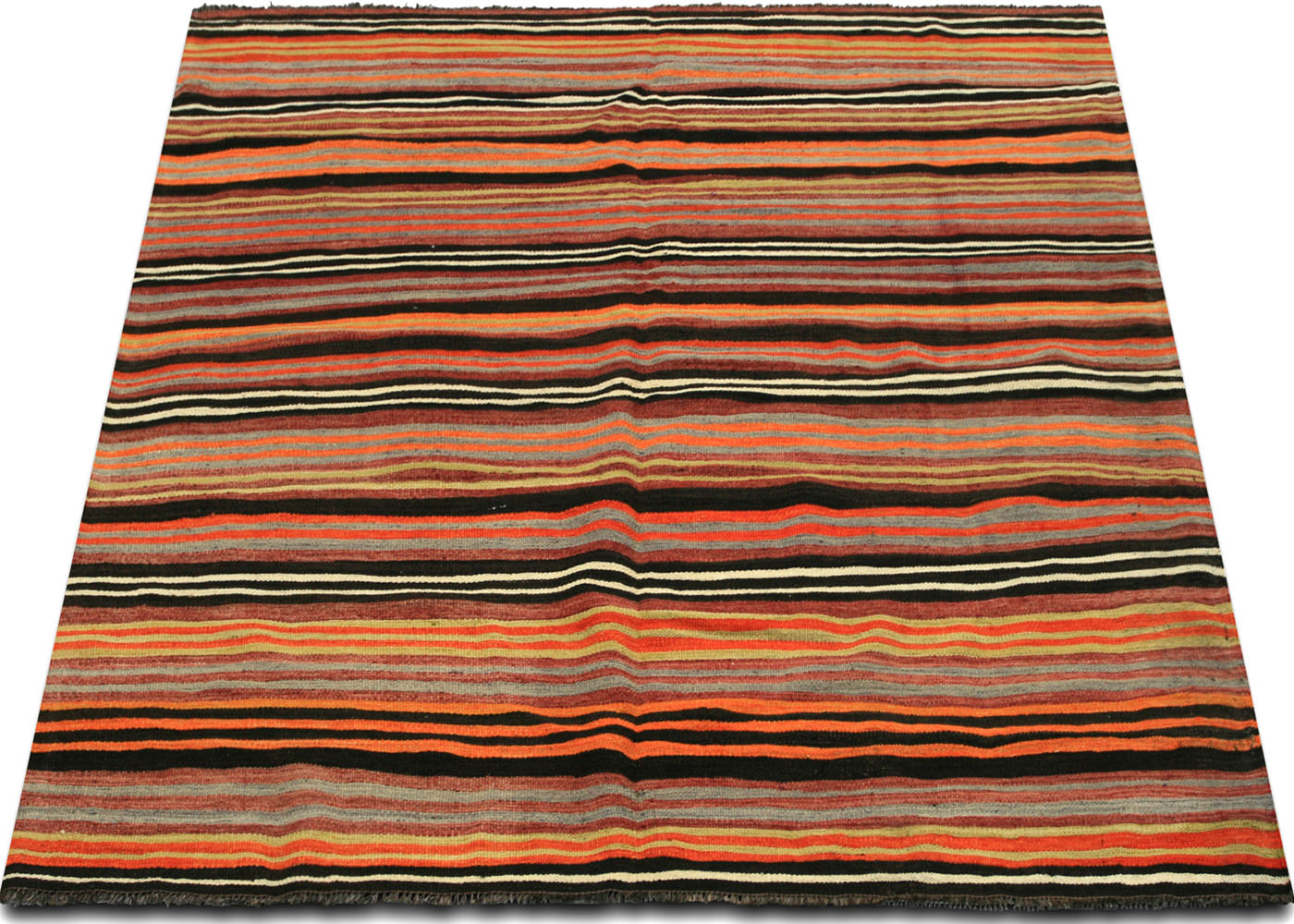 Vintage Turkish Kilim - 5'6" x 5'9" - 133069