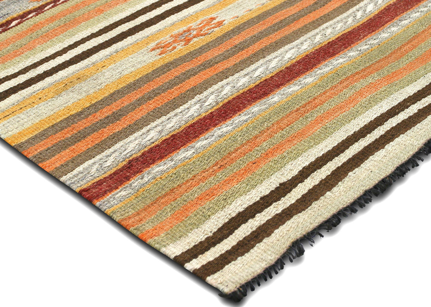 Vintage Turkish Kilim - 4'7" x 5'4" - 133076