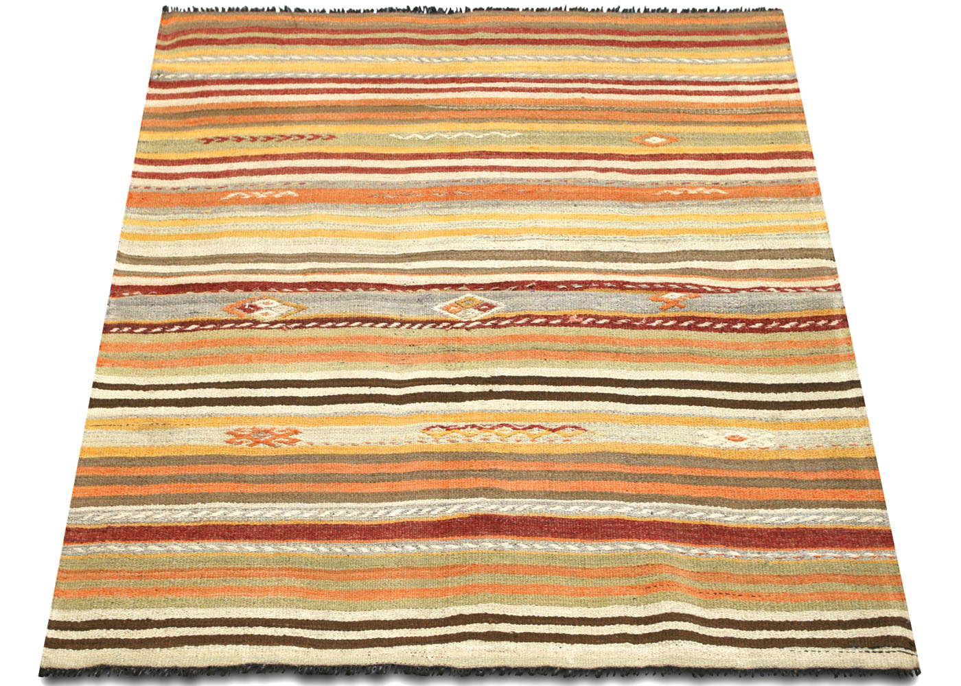 Vintage Turkish Kilim - 4'7" x 5'4" - 133076