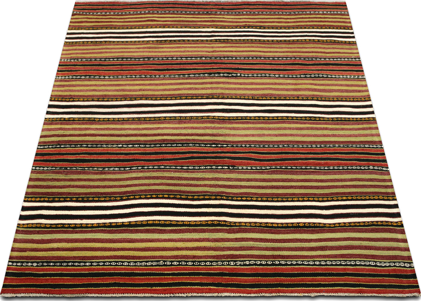 Vintage Turkish Kilim - 5'2" x 7'10" - 133087