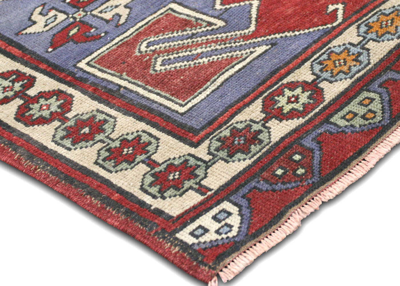 Vintage Turkish Oushak Runner - 3'11" x 10'11" - 133121