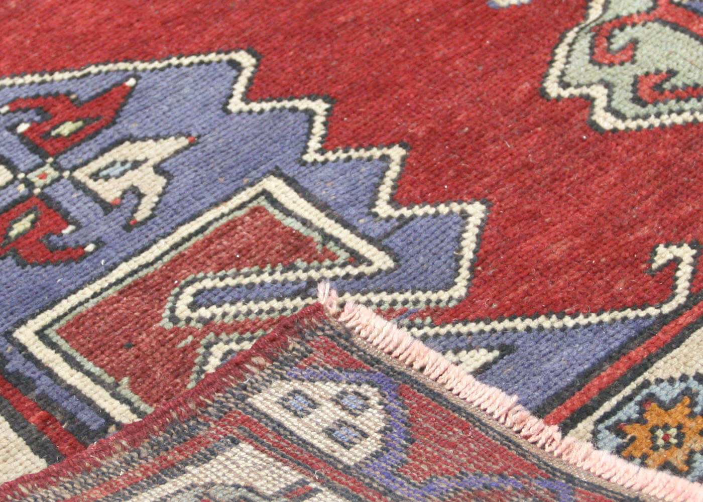 Vintage Turkish Oushak Runner - 3'11" x 10'11" - 133121