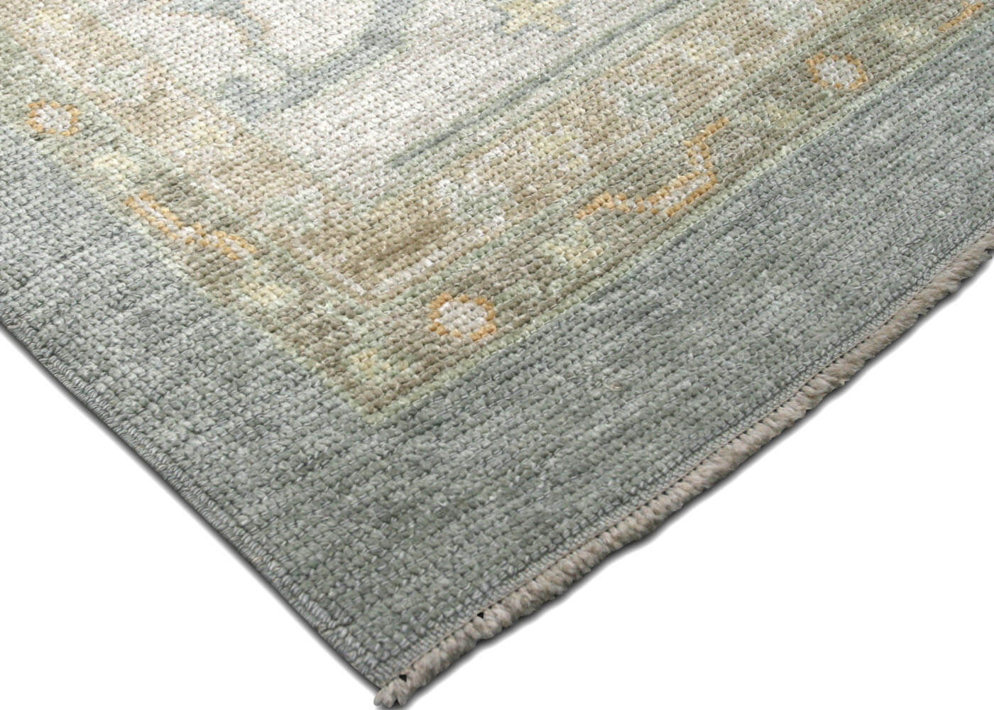 Vintage Turkish Oushak Rug - 12'2" x 17'10" - 133146