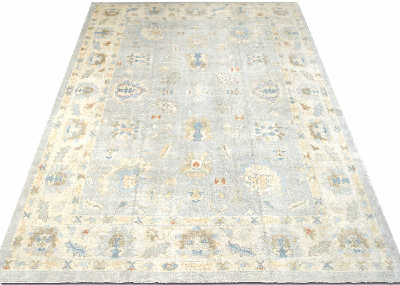 Vintage Turkish Oushak Rug - 12' x 16'5" - 133152