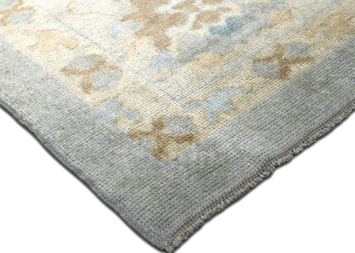 Vintage Turkish Oushak Rug - 12' x 16'10" - 133156