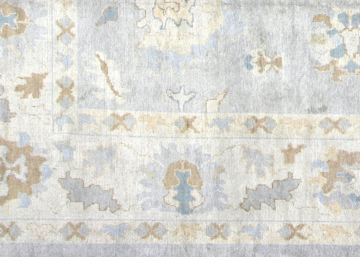 Vintage Turkish Oushak Rug - 12' x 16'10" - 133156