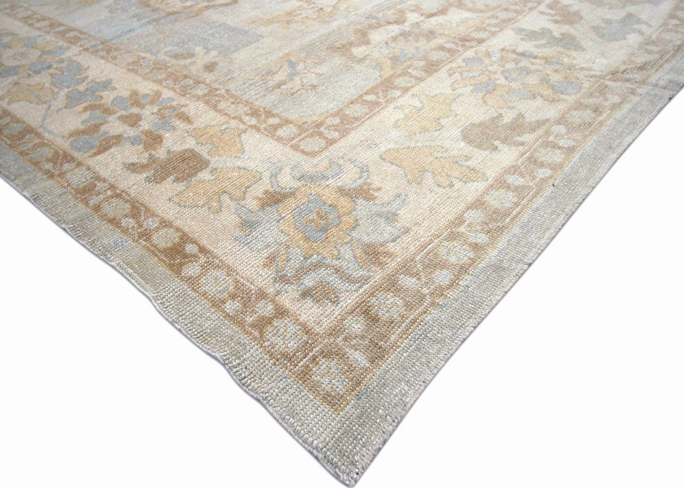 Vintage Turkish Oushak Rug - 10'10" x 15'5" - 133176