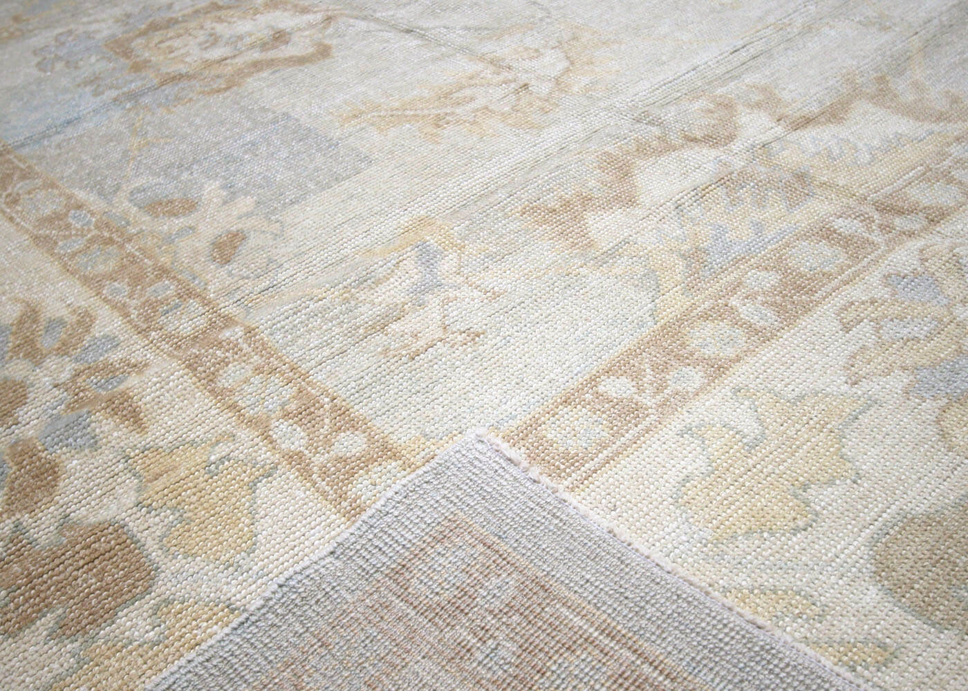Vintage Turkish Oushak Rug - 10'10" x 15'5" - 133176
