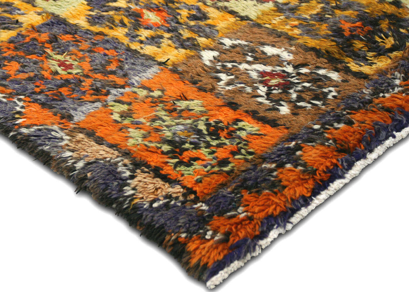Vintage Turkish Tulu Rug - 4' x 7'9" - 133180