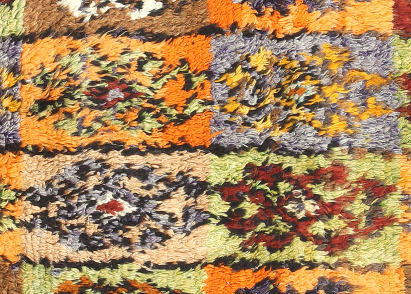Vintage Turkish Tulu Rug - 4' x 7'9" - 133180