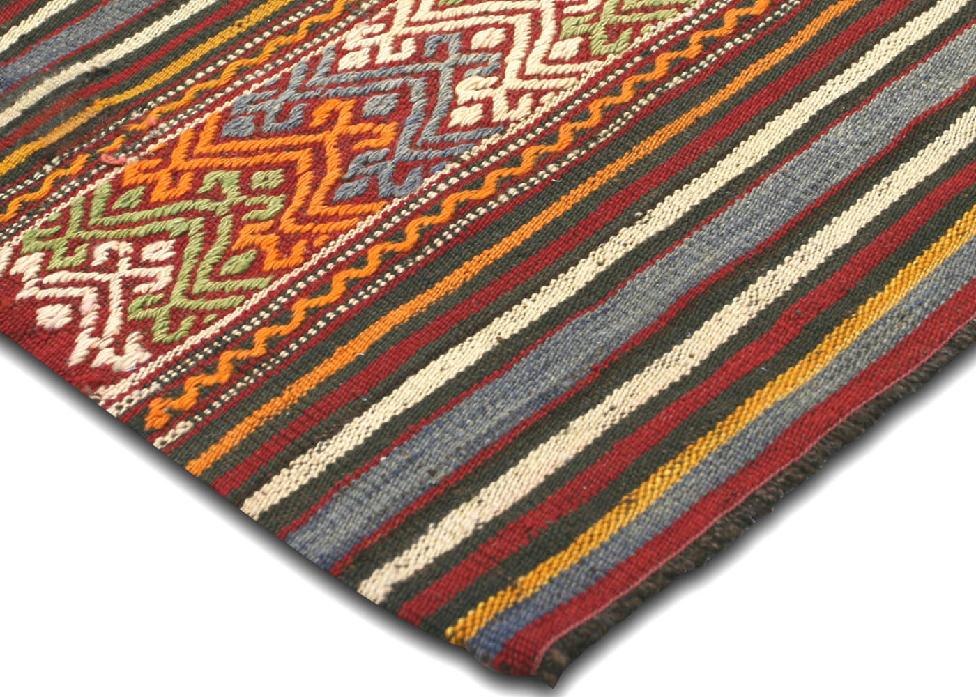 Vintage Turkish Kilim - 4'11" x 6'5" - 133442