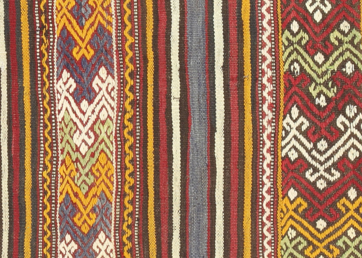 Vintage Turkish Kilim - 4'11" x 6'5" - 133442