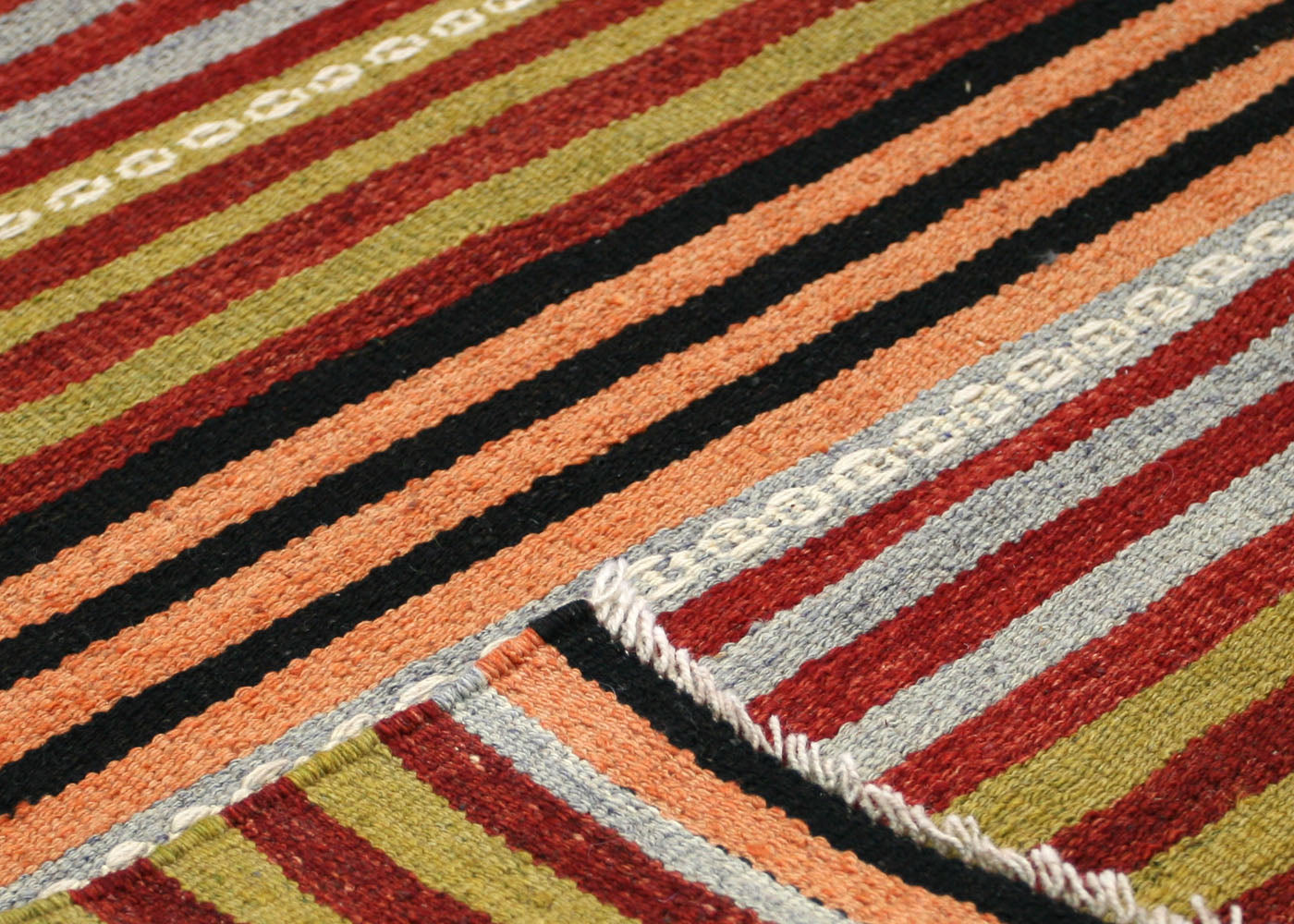 Vintage Turkish Kilim - 5'8" x 6'10" - 133483