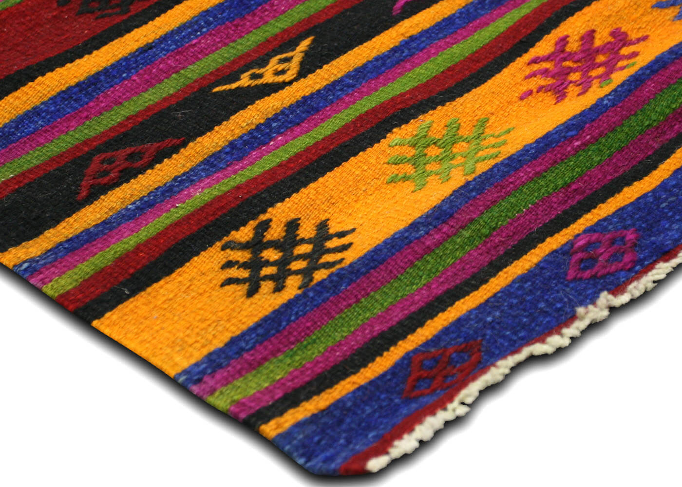 Vintage Turkish Kilim Runner - 2'11" x 9'11" - 135014