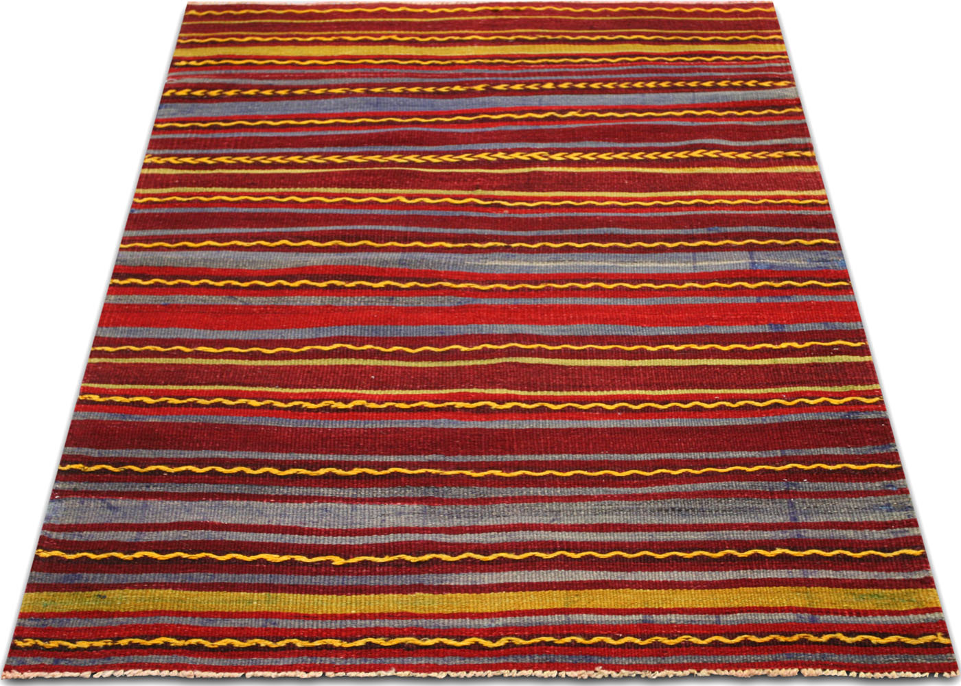 Vintage Turkish Kilim - 2'11" x 5'2" - 135027