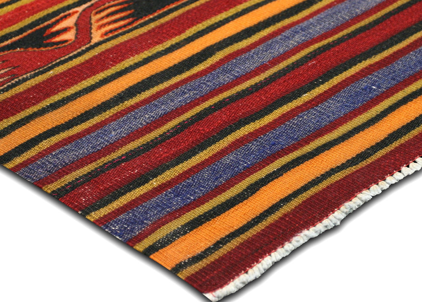 Vintage Turkish Kilim - 5' x 7'1" - 135028