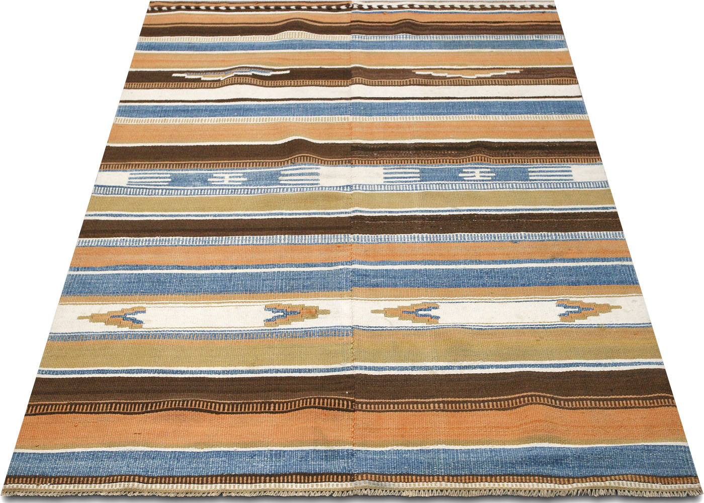 Vintage Turkish Kilim - 3'10" x 5'4" - 135076