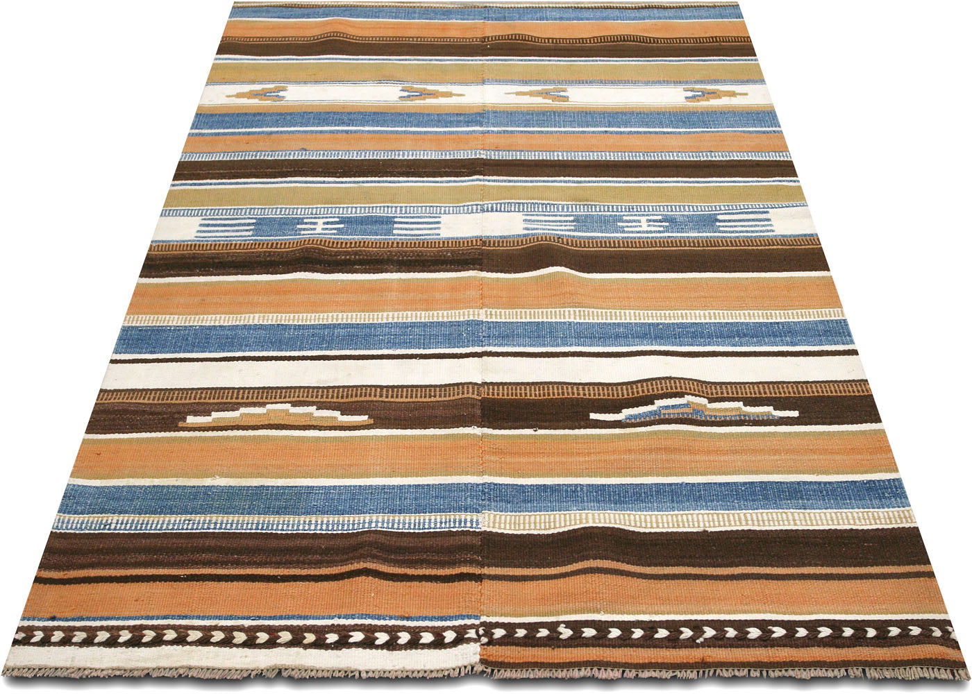 Vintage Turkish Kilim - 3'10" x 5'4" - 135076