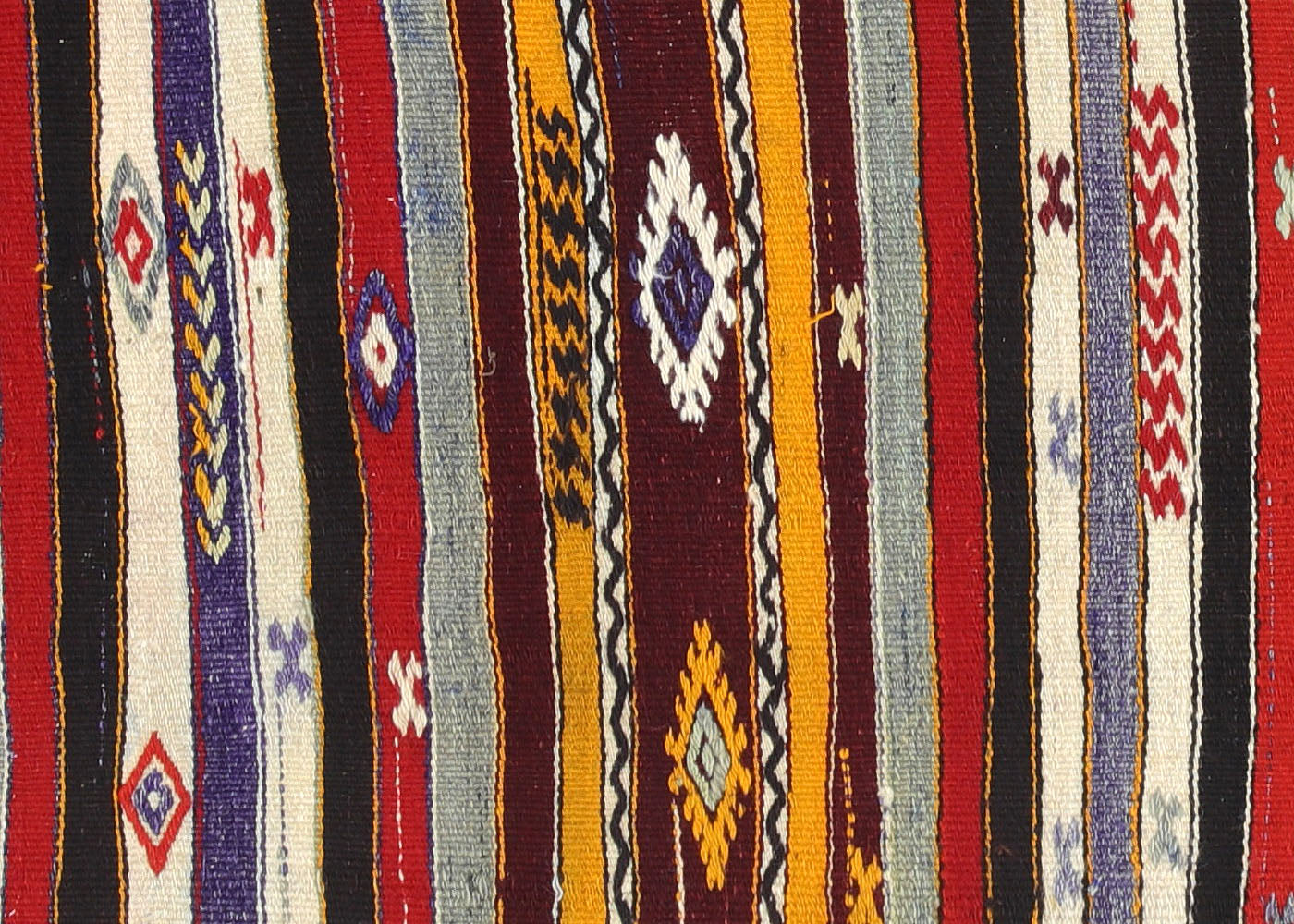 Vintage Turkish Kilim - 5'4" x 7'4" - 135082